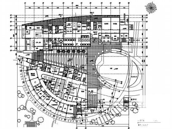 知名大学17层附属医院建筑方案设计CAD图纸 - 4