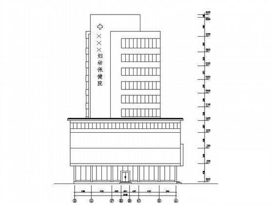 10层妇幼保健院综合楼方案CAD图纸(建筑设计说明) - 5