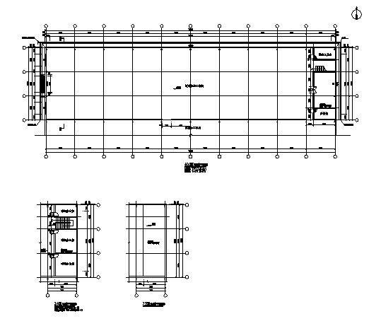 汽车制造工厂加工厂房建筑结构CAD施工图纸 - 4