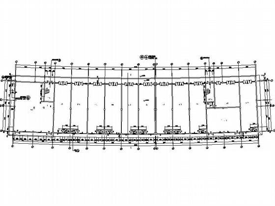 新站区花园小区3层商业综合楼建筑施工CAD图纸(卫生间大样图) - 1