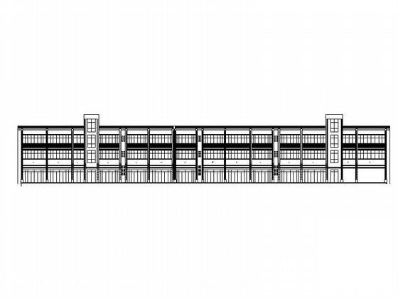 新站区花园小区3层商业综合楼建筑施工CAD图纸(卫生间大样图) - 3