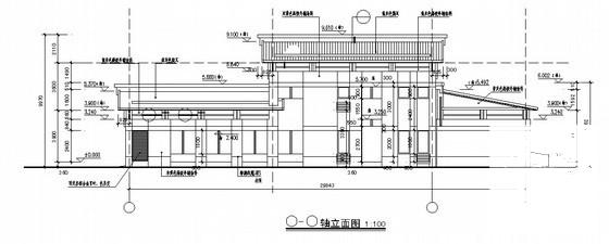 节能型2层商业用楼建筑施工套CAD图纸（8号楼） - 4