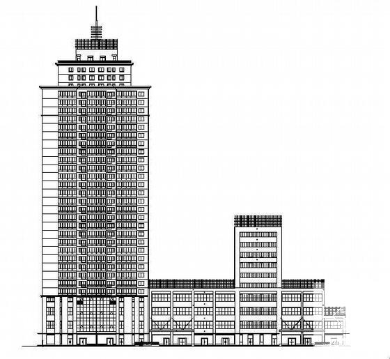 32层大型综合商业建筑CAD施工图纸 - 3