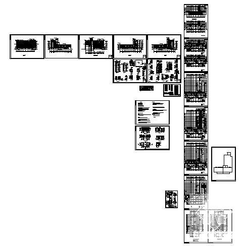 2层农贸市场建筑施工CAD图纸(卫生间详图) - 4