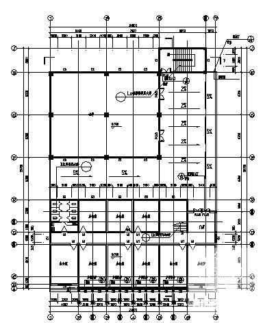 框架结构7层新华书店综合楼CAD施工图纸(卫生间详图) - 4