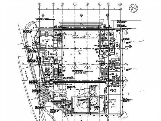 国外医院11层传染病大楼建筑CAD施工图纸 - 3
