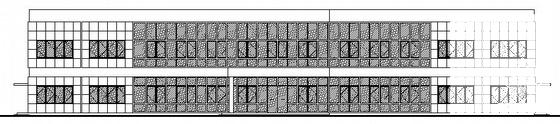 物流公司辅助厂房建筑结构CAD施工图纸 - 4