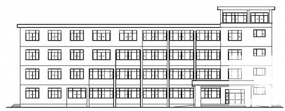 5层教学楼建筑结构CAD施工图纸（计算书及建筑图纸） - 3