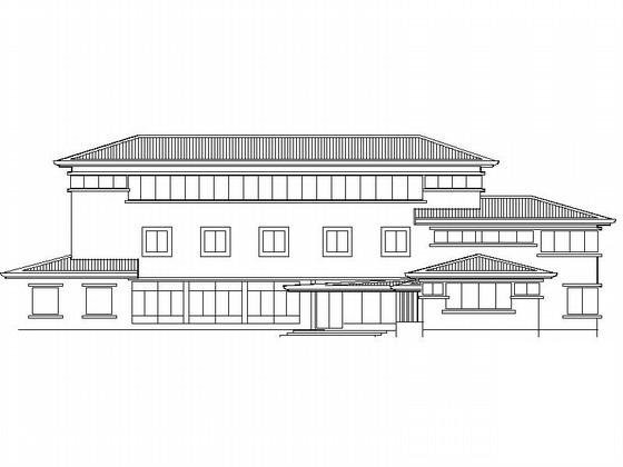 乡镇11层门诊楼建筑设计CAD施工图纸 - 2