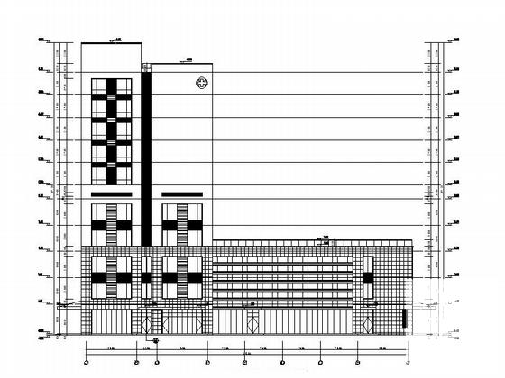11层现代风格市级甲等医院综合楼建筑设计CAD施工图纸（知名设计院） - 2