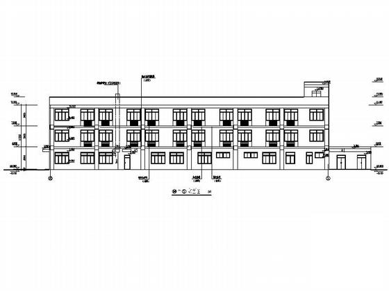 3层现代风格敬老院建筑施工图（消防2014年图纸）(门窗大样) - 3