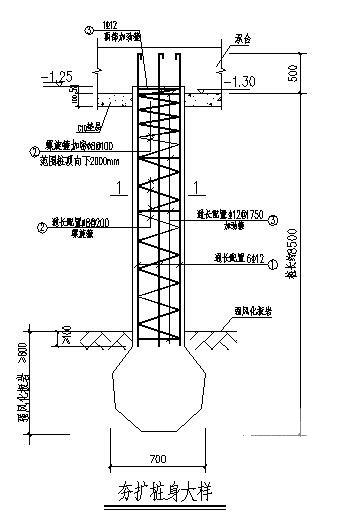8层底框-抗震墙砌体结构商住楼结构CAD施工图纸(坡屋面) - 1