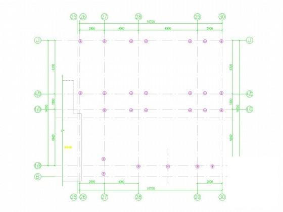 8层剪力墙结构住宅楼结构CAD施工图纸（1层地下室）(基础采用桩基础) - 4