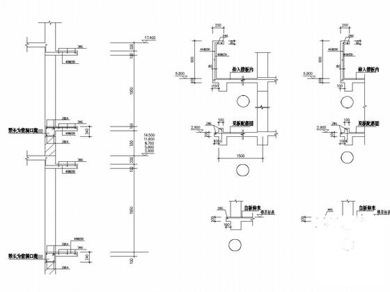 6层底框烧结多孔砖砌体结构住宅结构CAD施工图纸（带阁楼）(基础设计等级) - 1