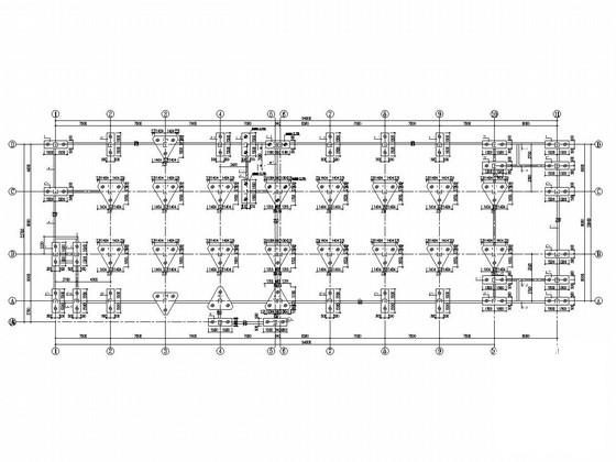 4层（局部5层）框架结构标准车间结构CAD施工图纸(钢筋混凝土) - 5