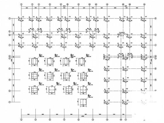6层框架结构住宅楼结构CAD施工图纸（建筑图纸） - 5