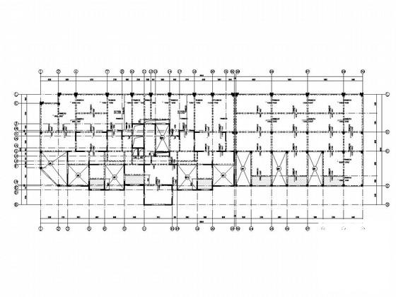 15层剪力墙结构住宅楼结构CAD施工图纸(基础采用桩基础) - 4