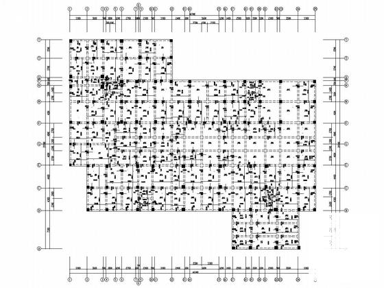 10层框架结构职工安置房结构CAD施工图纸（3栋）(基础采用桩基础) - 2