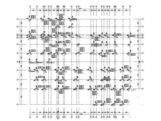 10层框架结构职工安置房结构CAD施工图纸（3栋）(基础采用桩基础) - 3