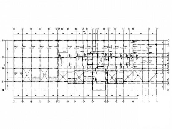 15层剪力墙结构住宅楼结构CAD施工图纸（1层地下室）(基础采用桩基础) - 2