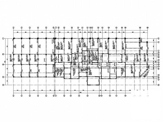 15层剪力墙结构住宅楼结构CAD施工图纸（1层地下室）(基础采用桩基础) - 3