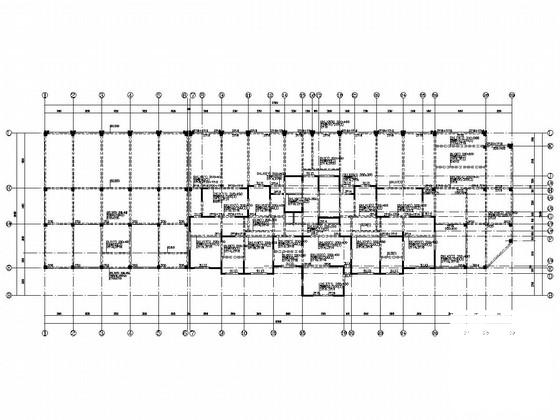 15层剪力墙结构住宅楼结构CAD施工图纸（1层地下室）(基础采用桩基础) - 4