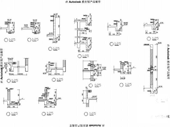 33层剪力墙结构高层住宅楼结构CAD施工图纸 - 5