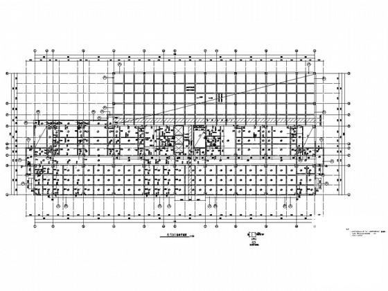 11层框架剪力墙结构综合楼结构CAD施工图纸 - 1