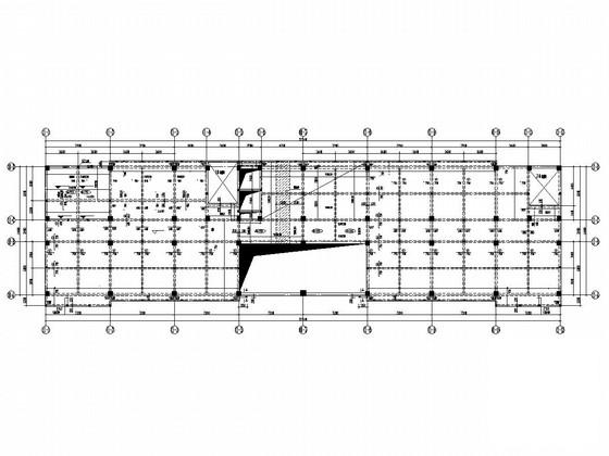 4层框架结构水生植物研究平台结构CAD施工图纸(柱下独立基础) - 1