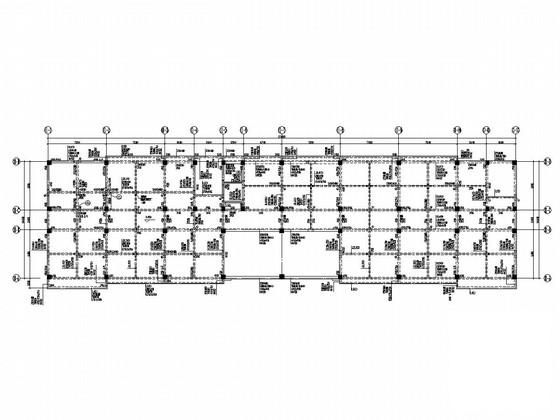 4层框架结构水生植物研究平台结构CAD施工图纸(柱下独立基础) - 2