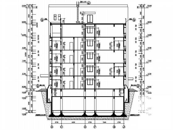 5层现代风格市级附属医院肝病治疗中心建筑施工CAD图纸 - 4