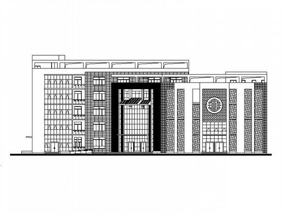 5层民族中医院建筑施工CAD图纸（中医特色楼）(门窗大样) - 1