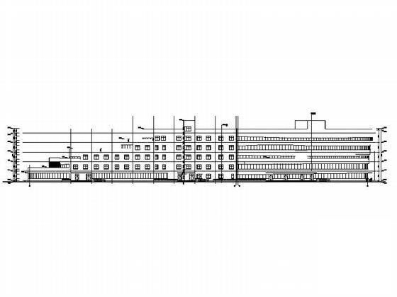 20米现代风格市级医院门诊大楼建筑设计CAD施工图纸 - 1