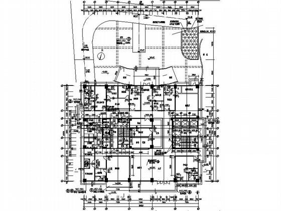 14层现代风格市级中医院建筑设计CAD施工图纸（市级设计院）(加气混凝土砌块墙) - 5