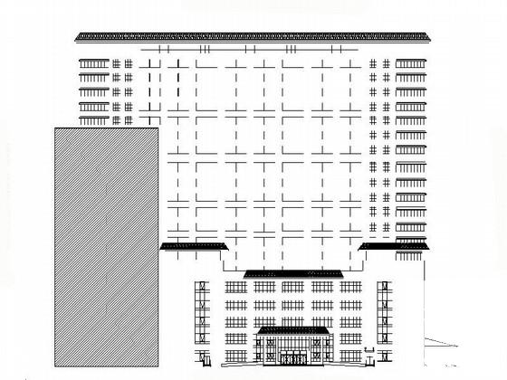 大学附属医院20层住院楼建筑施工CAD图纸(节能设计专篇) - 5