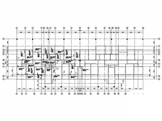 17层桩基础剪力墙结构商住楼结构CAD施工图纸 - 4