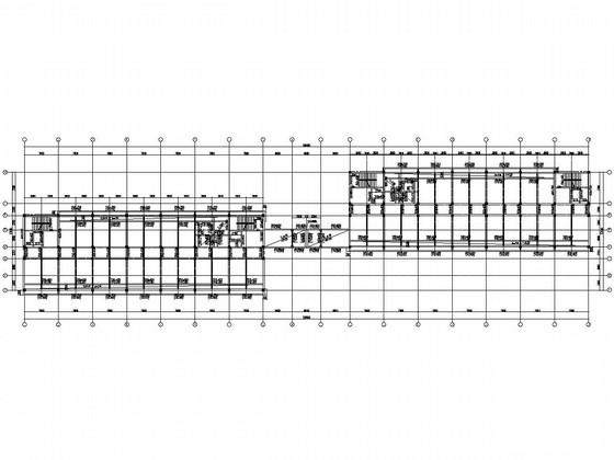 5层框架结构实验楼结构CAD施工图纸（桩基础）(预应力混凝土管桩) - 4