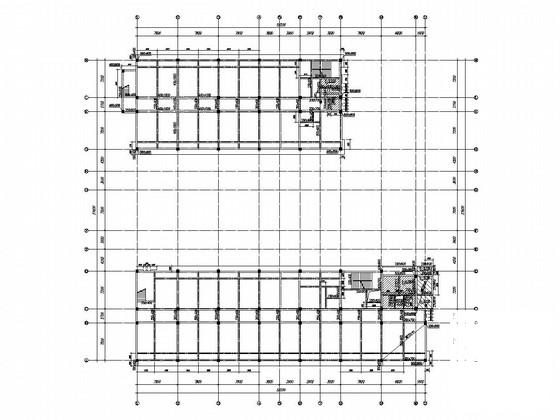 5层框架结构数学系实验楼结构CAD施工图纸(柱下独立基础) - 4
