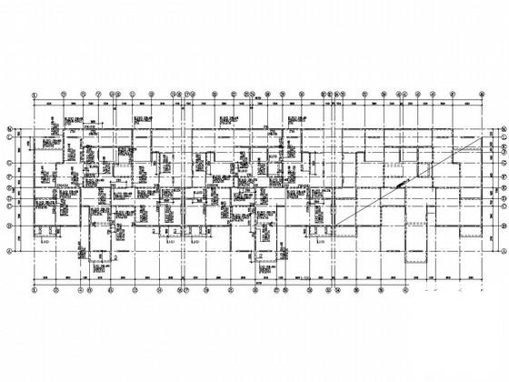 18层剪力墙结构住宅楼结构CAD施工图纸（7度抗震） - 1