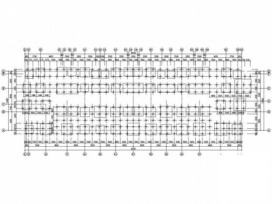 5层框架结构住宅楼结构CAD施工图纸（CFG桩）(柱下独立基础) - 1