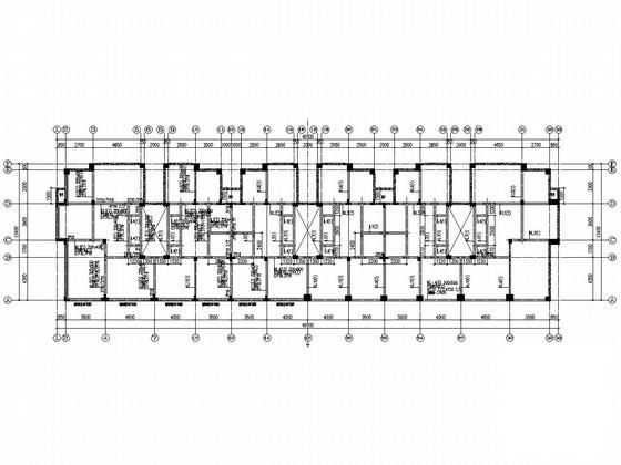 5层框架结构住宅楼结构CAD施工图纸（CFG桩）(柱下独立基础) - 4