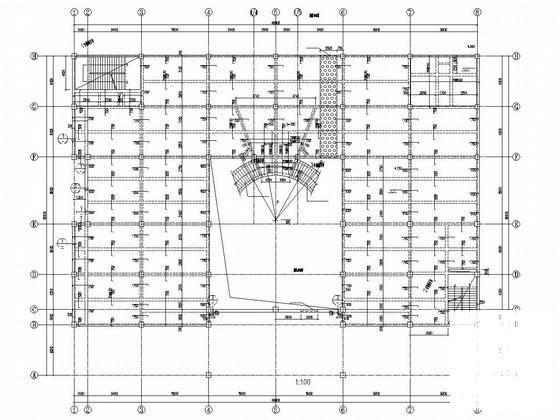3层框架结构售楼中心结构CAD施工图纸（筏形基础）(建筑设计说明) - 1