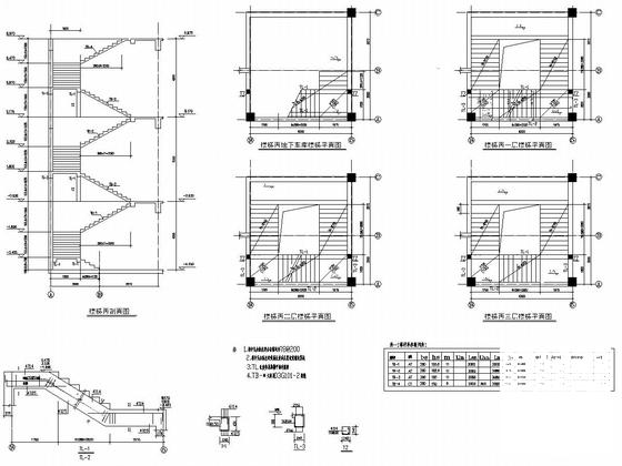 4层框架结构品装饰城结构CAD施工图纸（不规则形状）(柱下独立基础) - 4