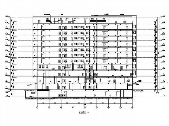 11层医院门诊住院楼建筑施工CAD图纸(节能设计说明) - 1