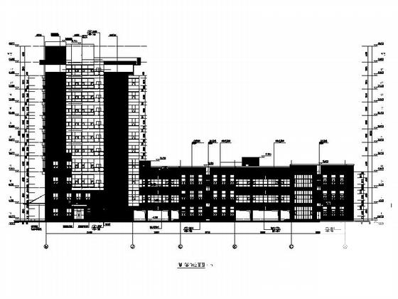 11层医院门诊住院楼建筑施工CAD图纸(节能设计说明) - 4