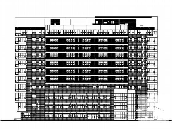11层医院门诊住院楼建筑施工CAD图纸(节能设计说明) - 5