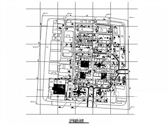 高层坡屋顶市级医院建筑设计方案设计图纸（效果图纸） - 1