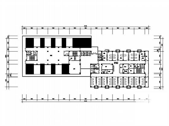 高层坡屋顶市级医院建筑设计方案设计图纸（效果图纸） - 3