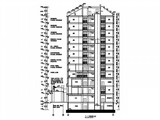 12层徽派风格中医院建筑施工CAD图纸（效果图纸）(门窗大样) - 3