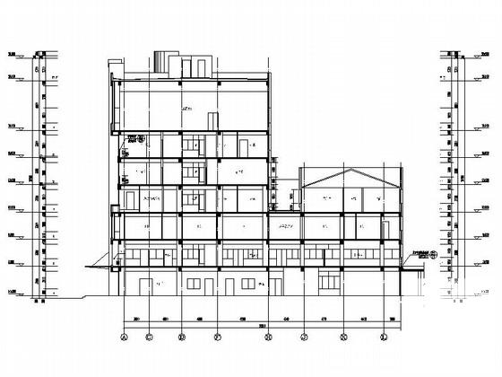 医院7层急诊楼建筑施工CAD图纸(总平面图) - 2